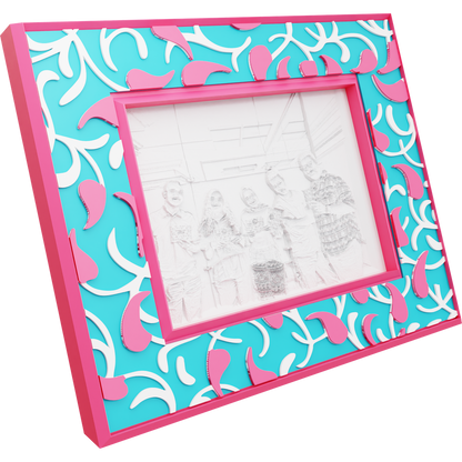 Floral Border Frame