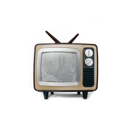 Vintage TV frame