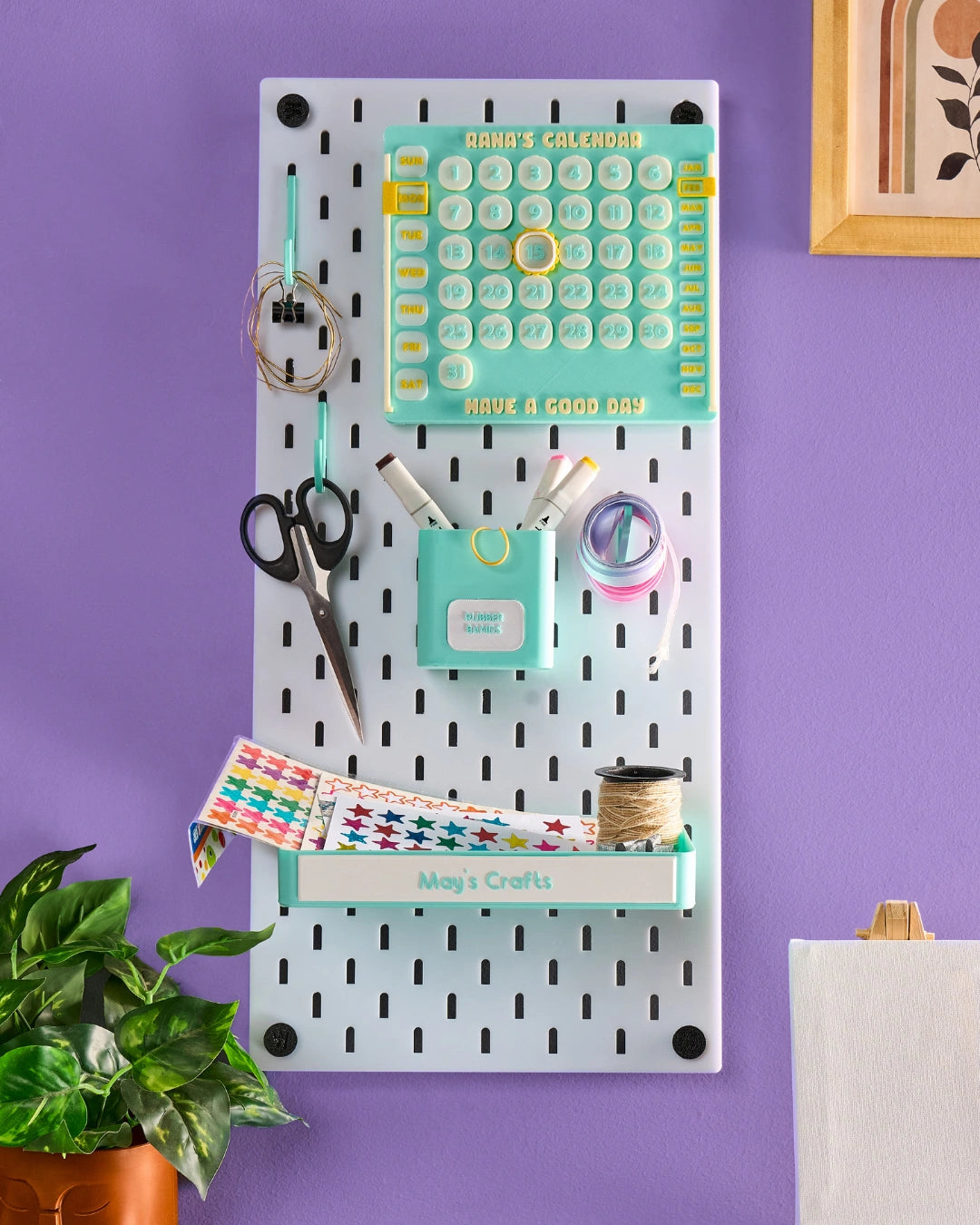 WandDo Interactive Pegboard Calendar