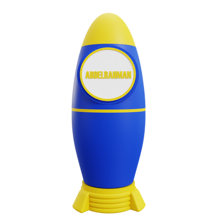 2-in-1 Rocket Pencil Case