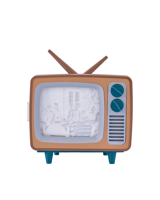 Vintage TV Lightbox Frame