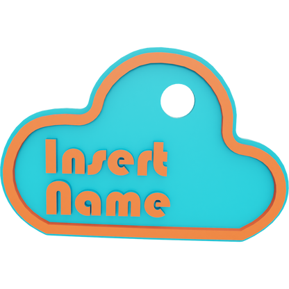 Cloud Name Tag