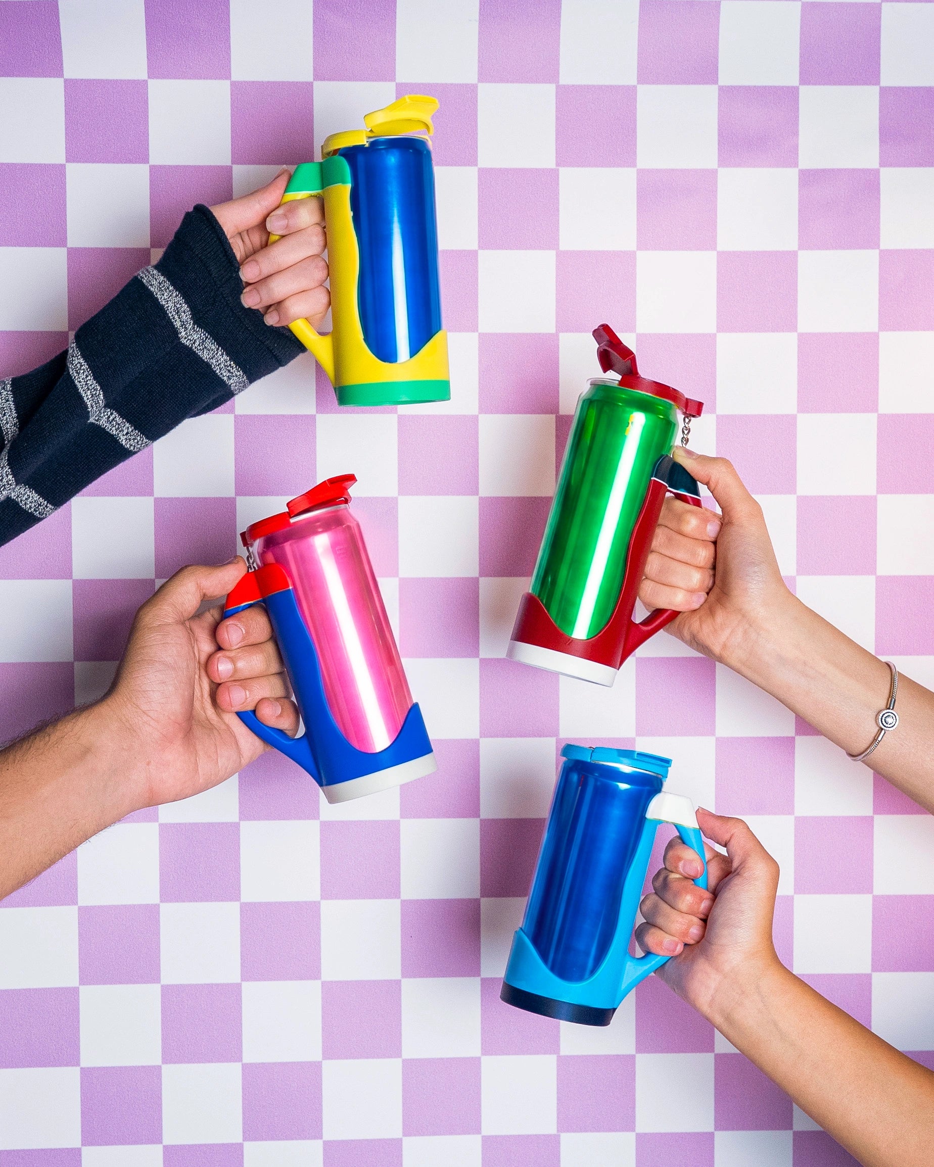 Grip & Sip Bundle (Small & Large Holders & Caps)