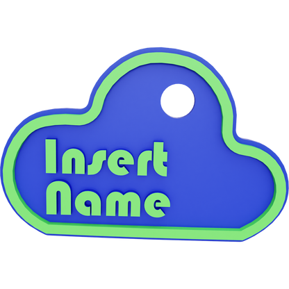Cloud Name Tag