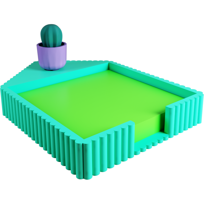 2D Sticky Note Holder