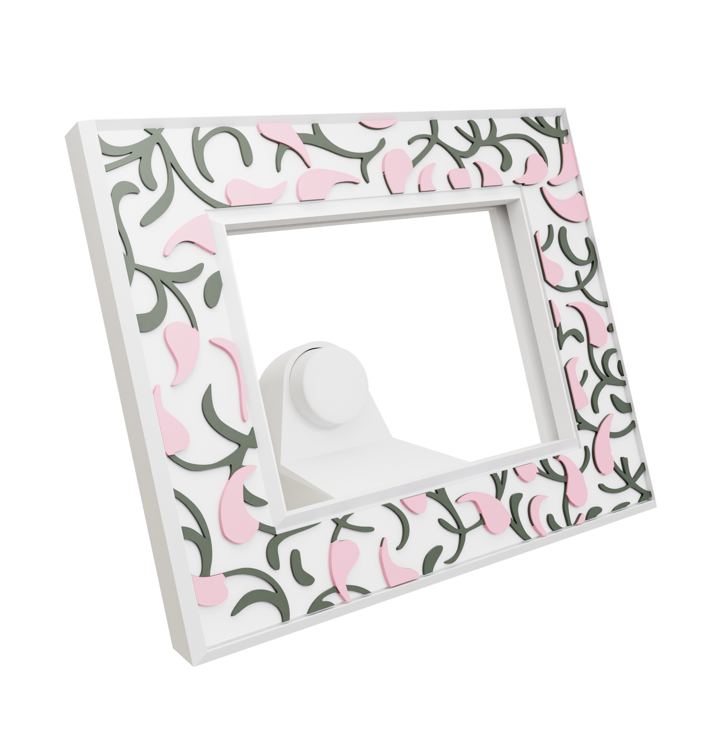Floral Border Frame