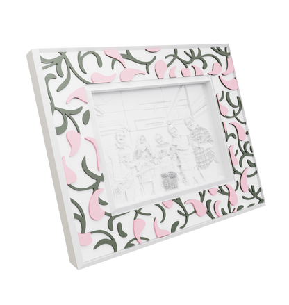 Floral Border Frame