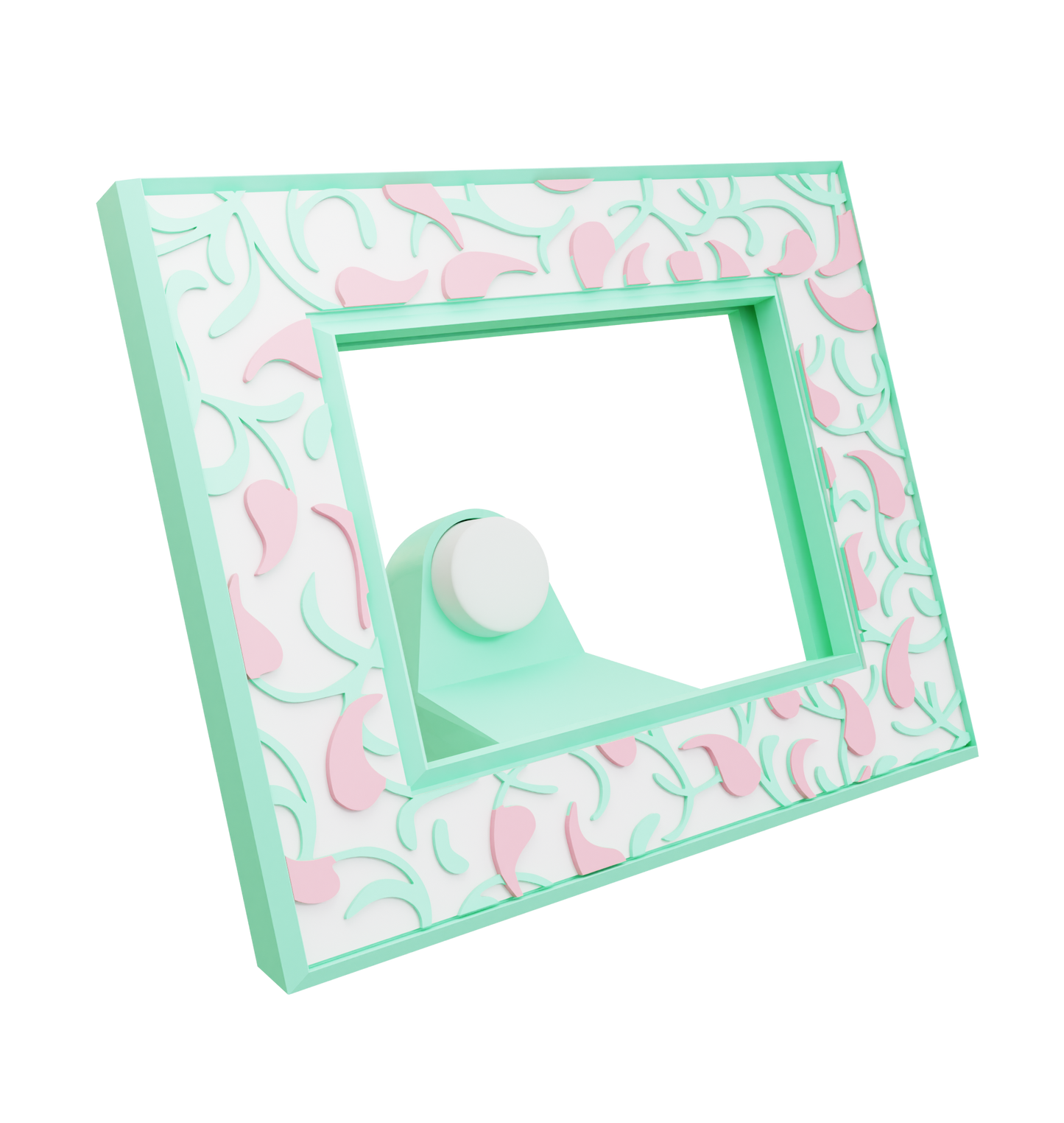 Floral Border Frame