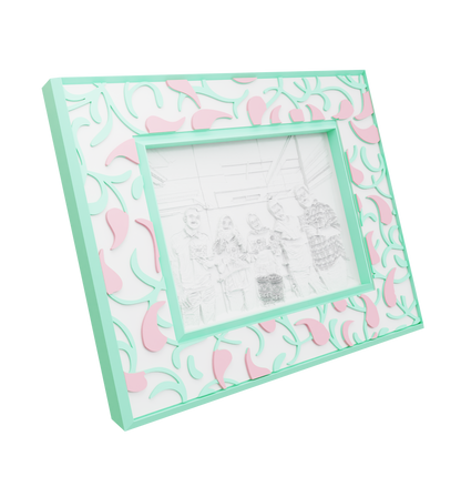 Floral Border Frame