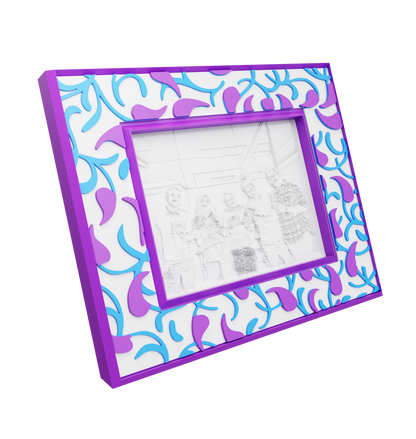 Floral Border Frame