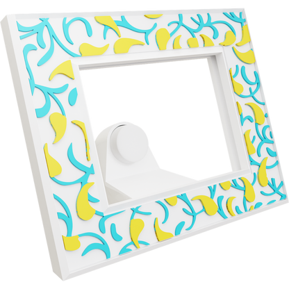 Floral Border Frame