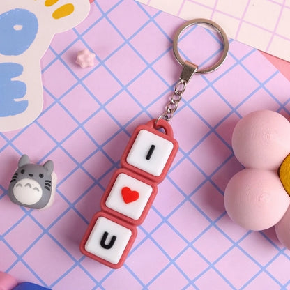 Keyboard Clicker Fidget Keychain