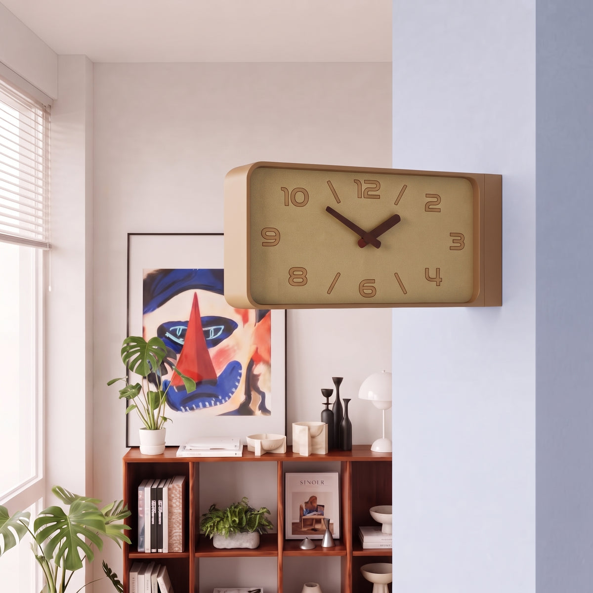 Retro Street Clock