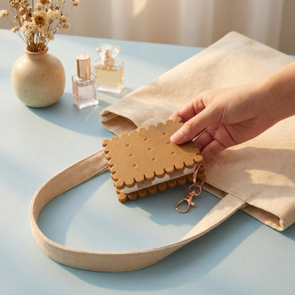 Biscuit Coin Money Holder