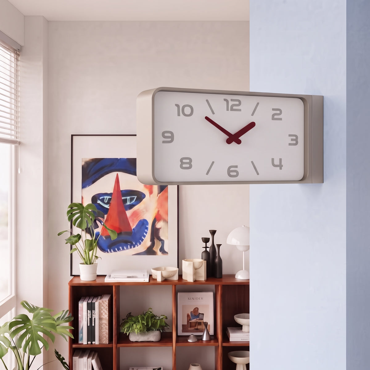 Retro Street Clock
