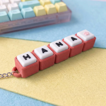 Keyboard Clicker Fidget Keychain