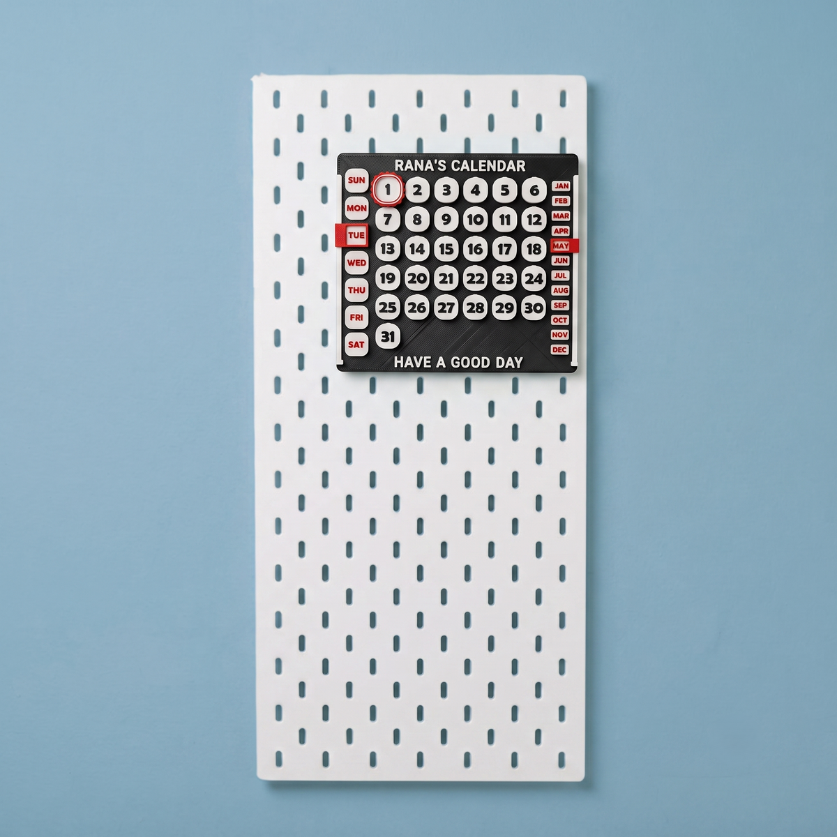 WandDo Interactive Pegboard Calendar