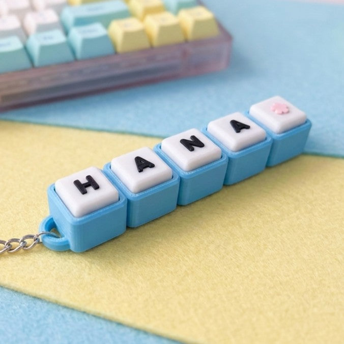 Keyboard Clicker Fidget Keychain