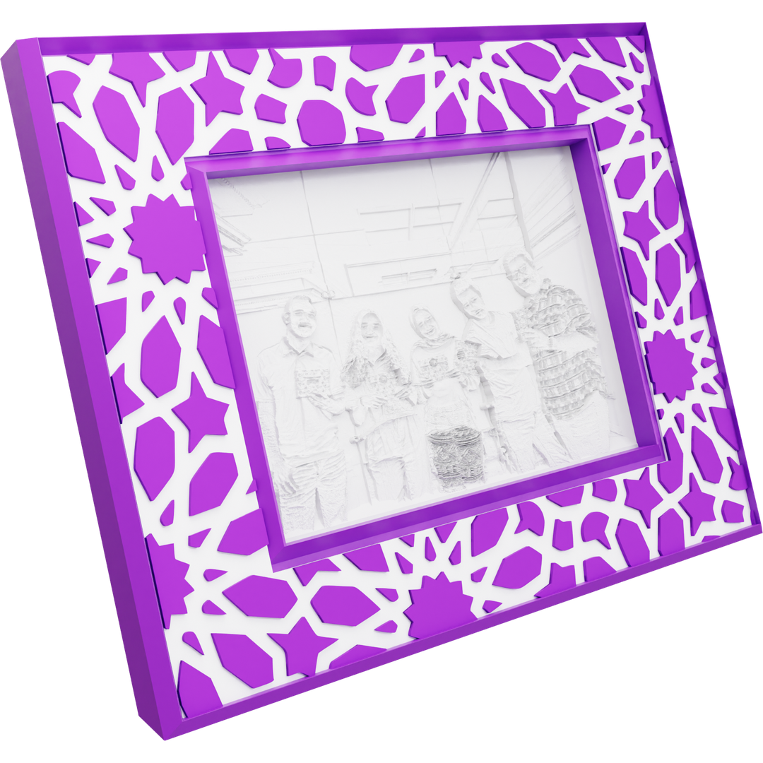 Arabesque border frame