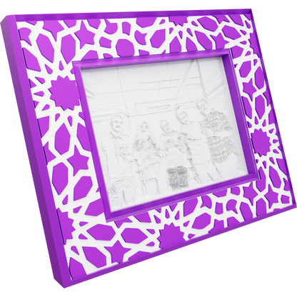 Arabesque border frame