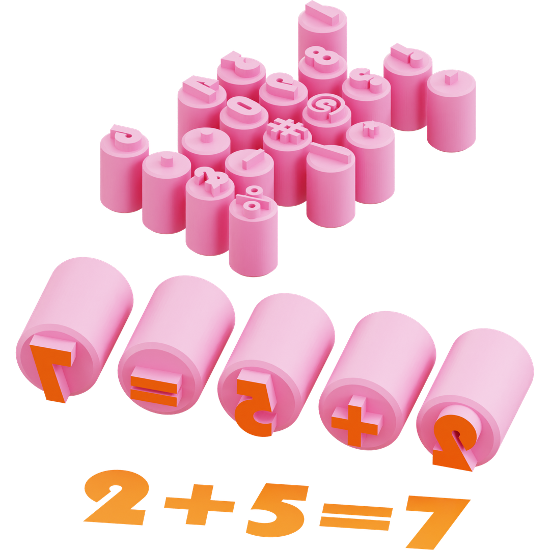 Numerals Stamps