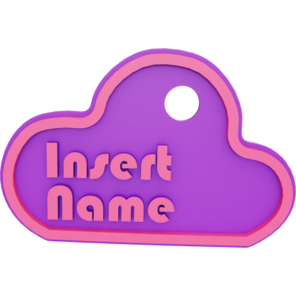 Cloud Name Tag