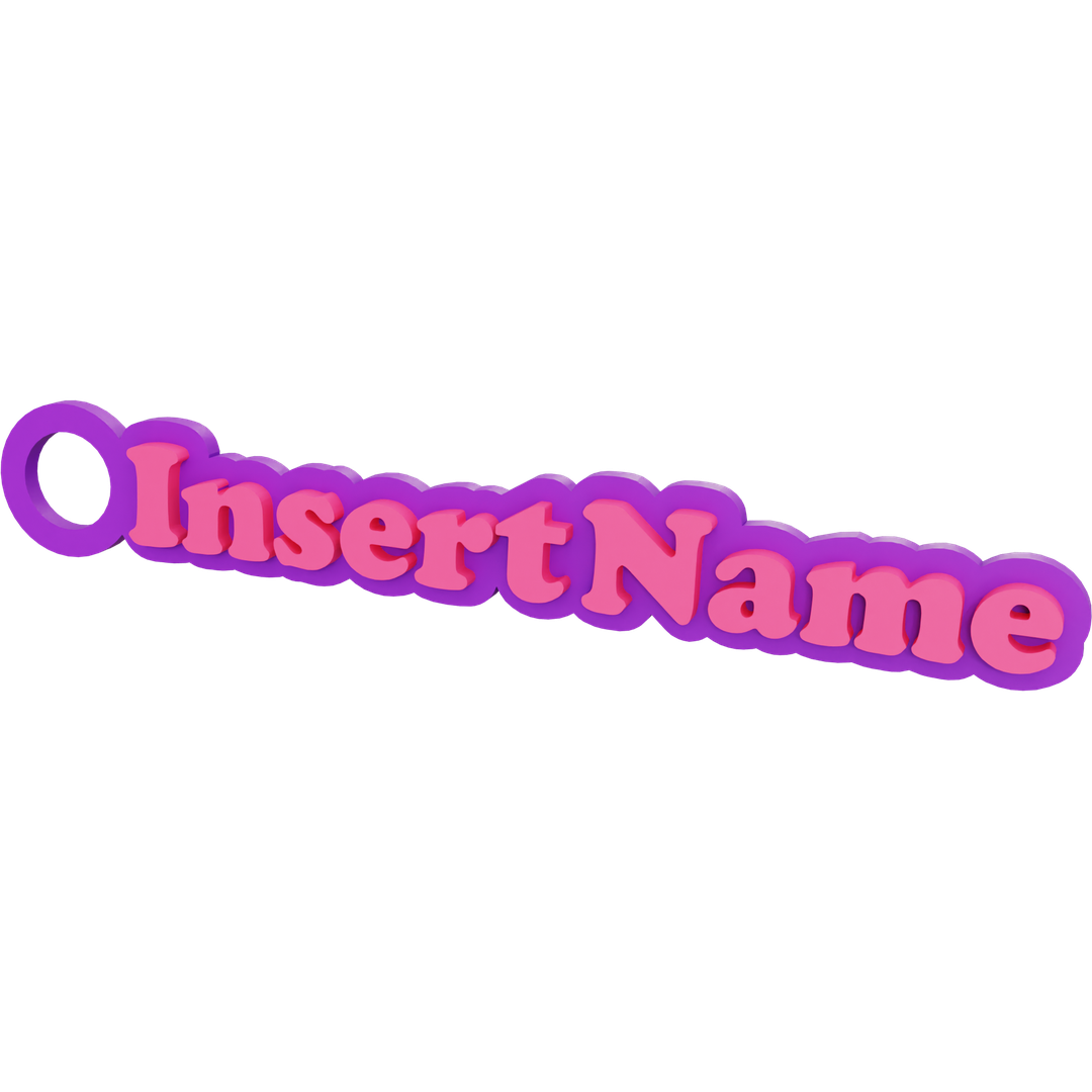 Text Name Tag