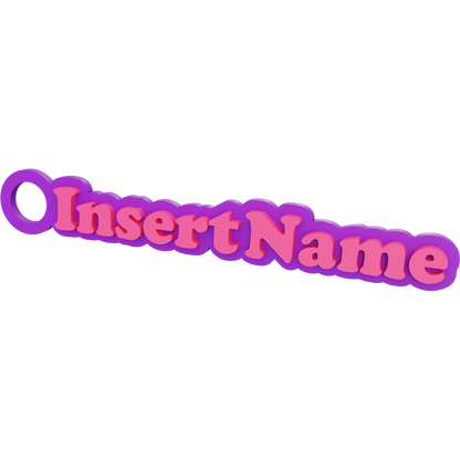 Text Name Tag
