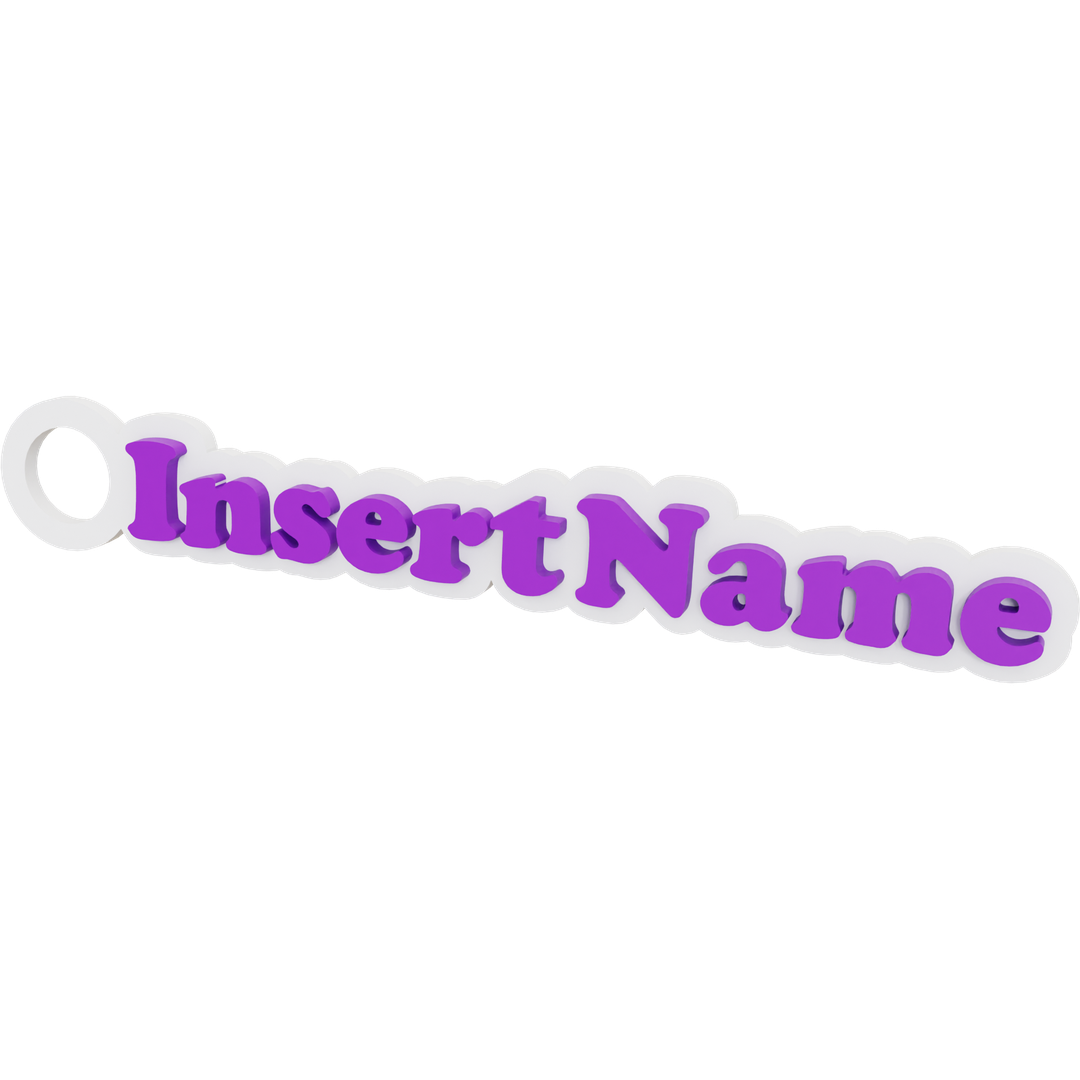 Text Name Tag