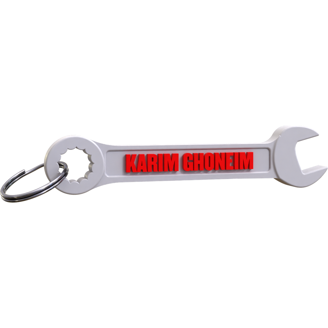 Wrench Keychain