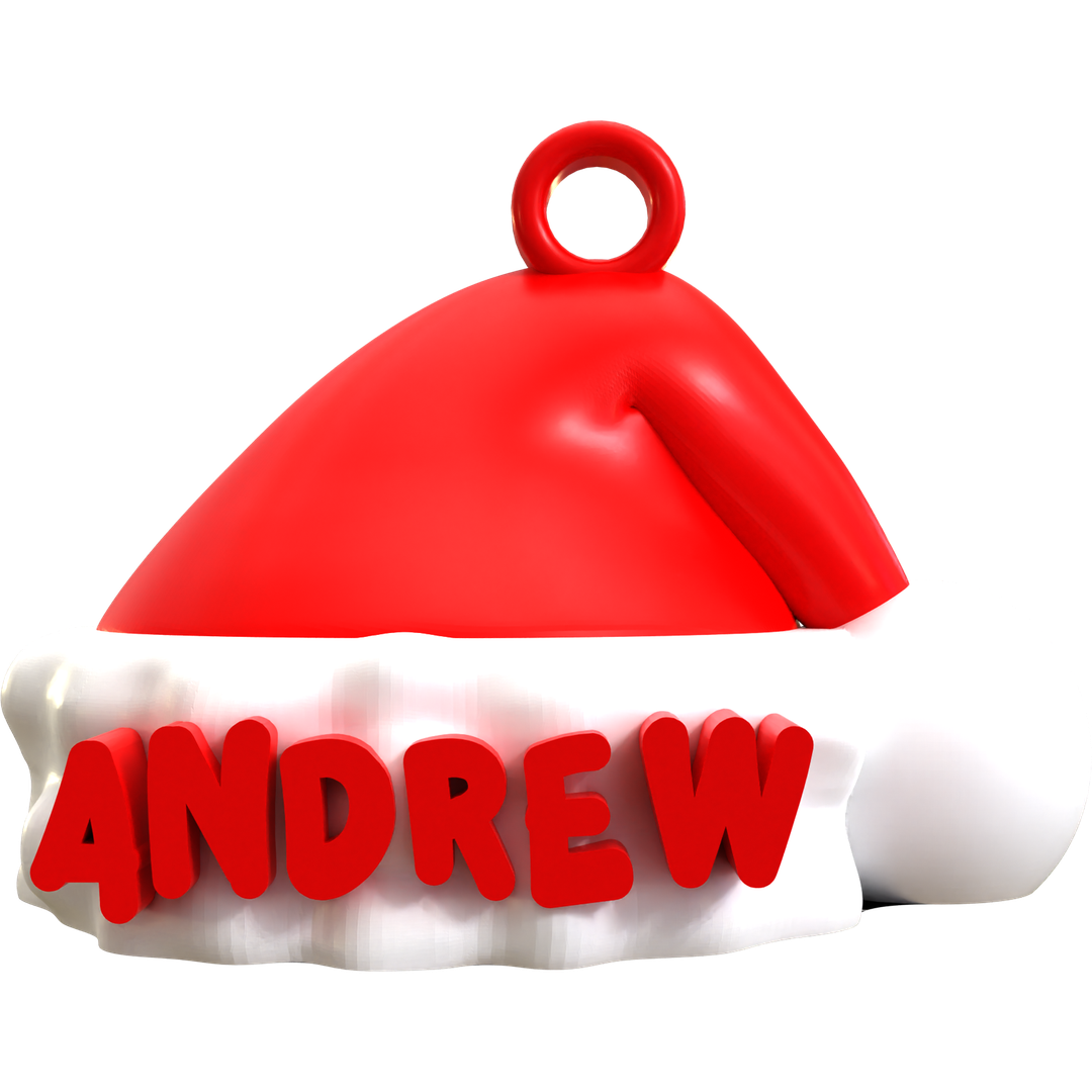 Santa's Hat Ornament