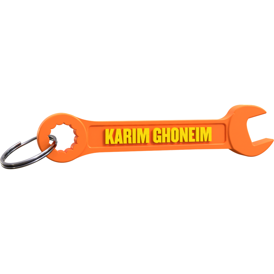 Wrench Keychain