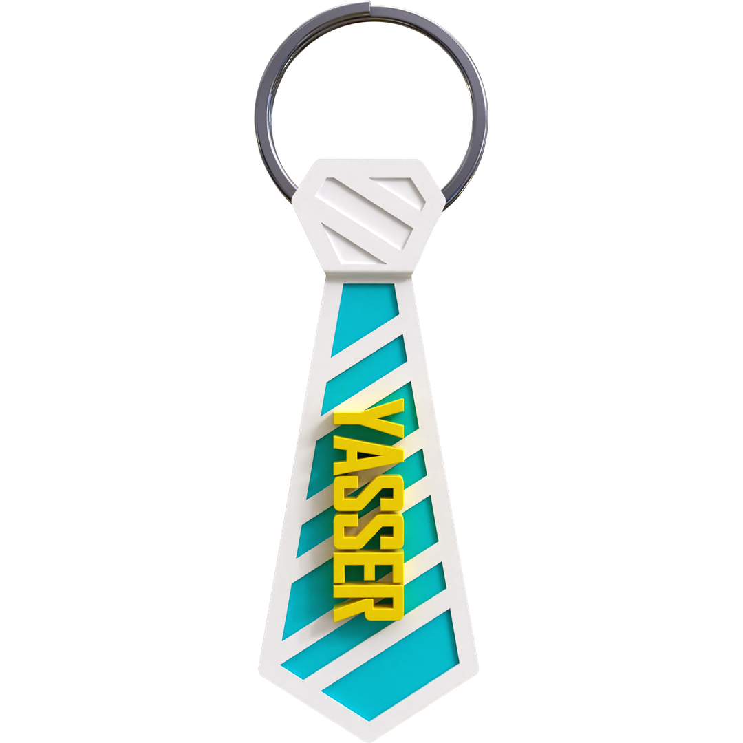 Tie Keychain