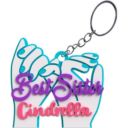 Pinky Promise Keychain