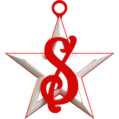 Royal Initials Star Ornament