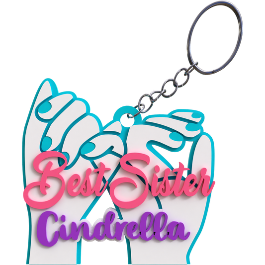 Pinky Promise Keychain