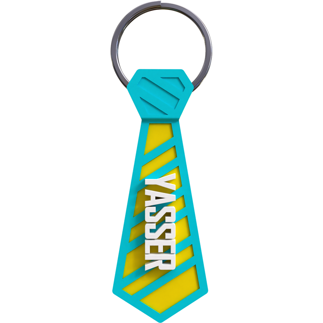 Tie Keychain