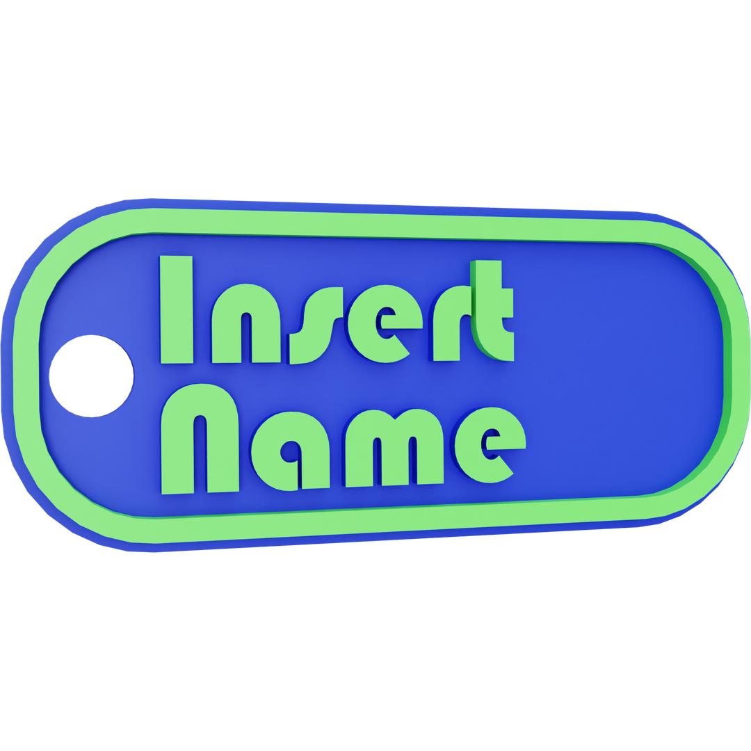 Label Name Tag