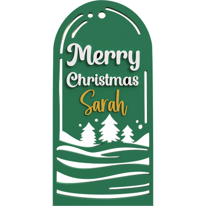 Merry Christmas Ornament