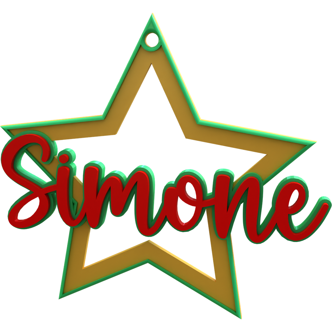 Star Ornament (BUNDLE OF 4)