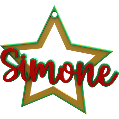 Star Ornament (BUNDLE OF 4)