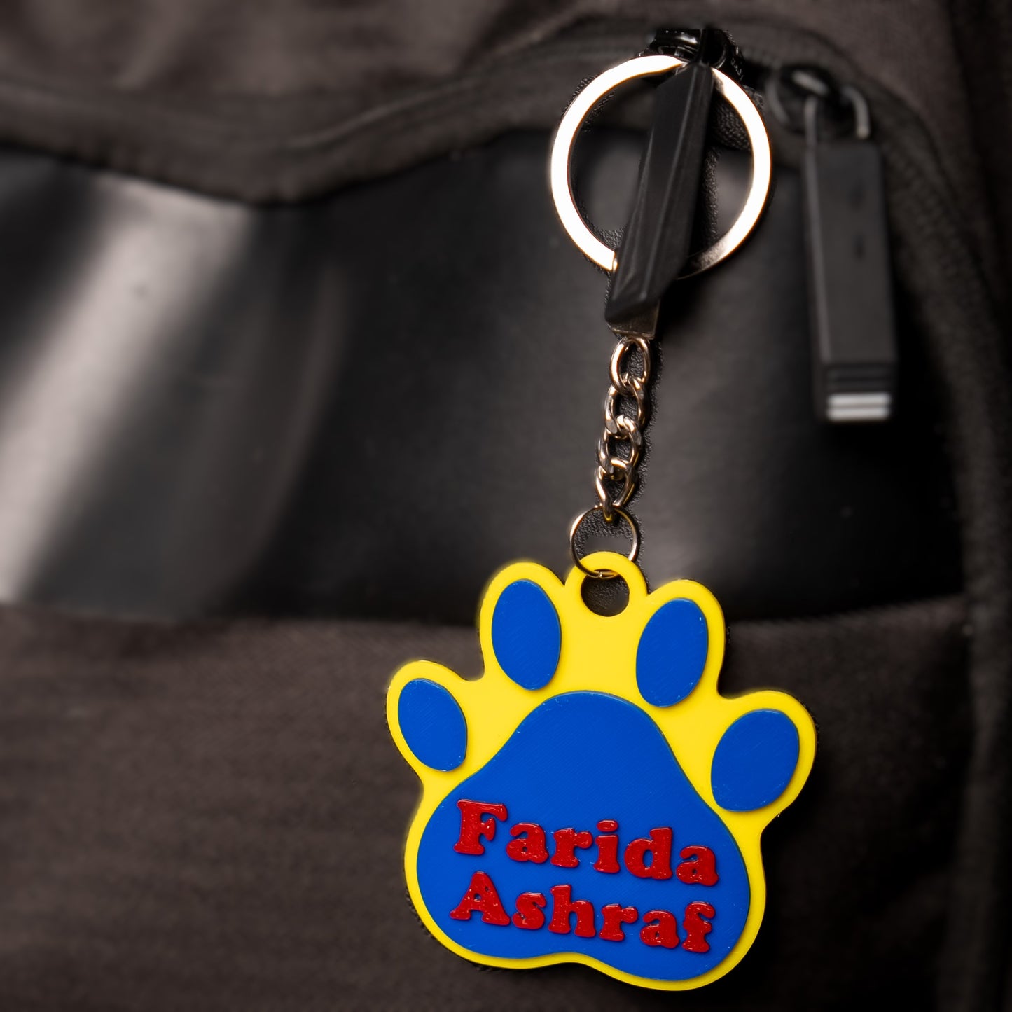 Paw Name Tag