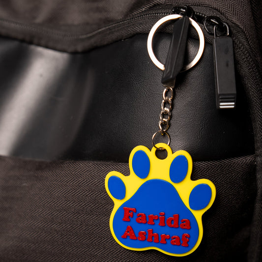 Paw Name Tag