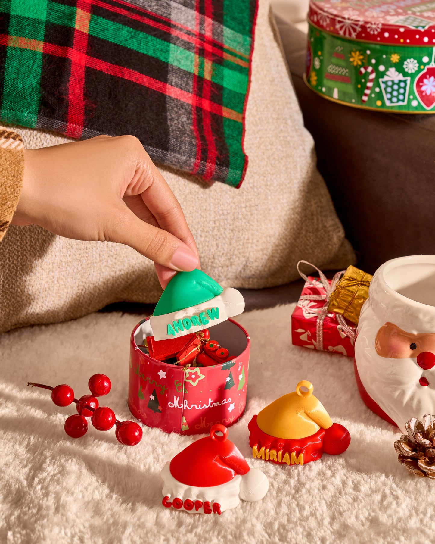 Santa's Hat Ornament