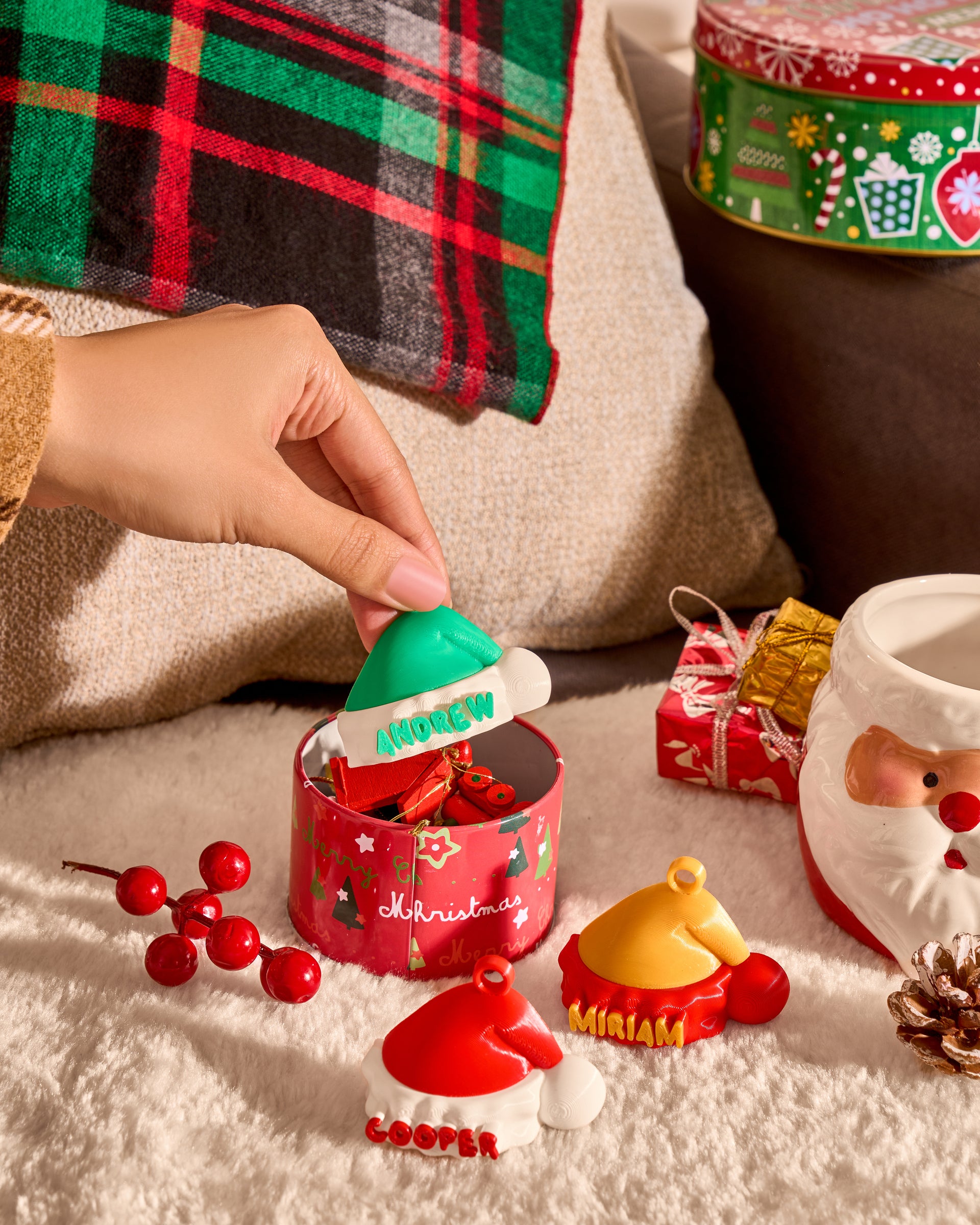 Santa's Hat Ornament