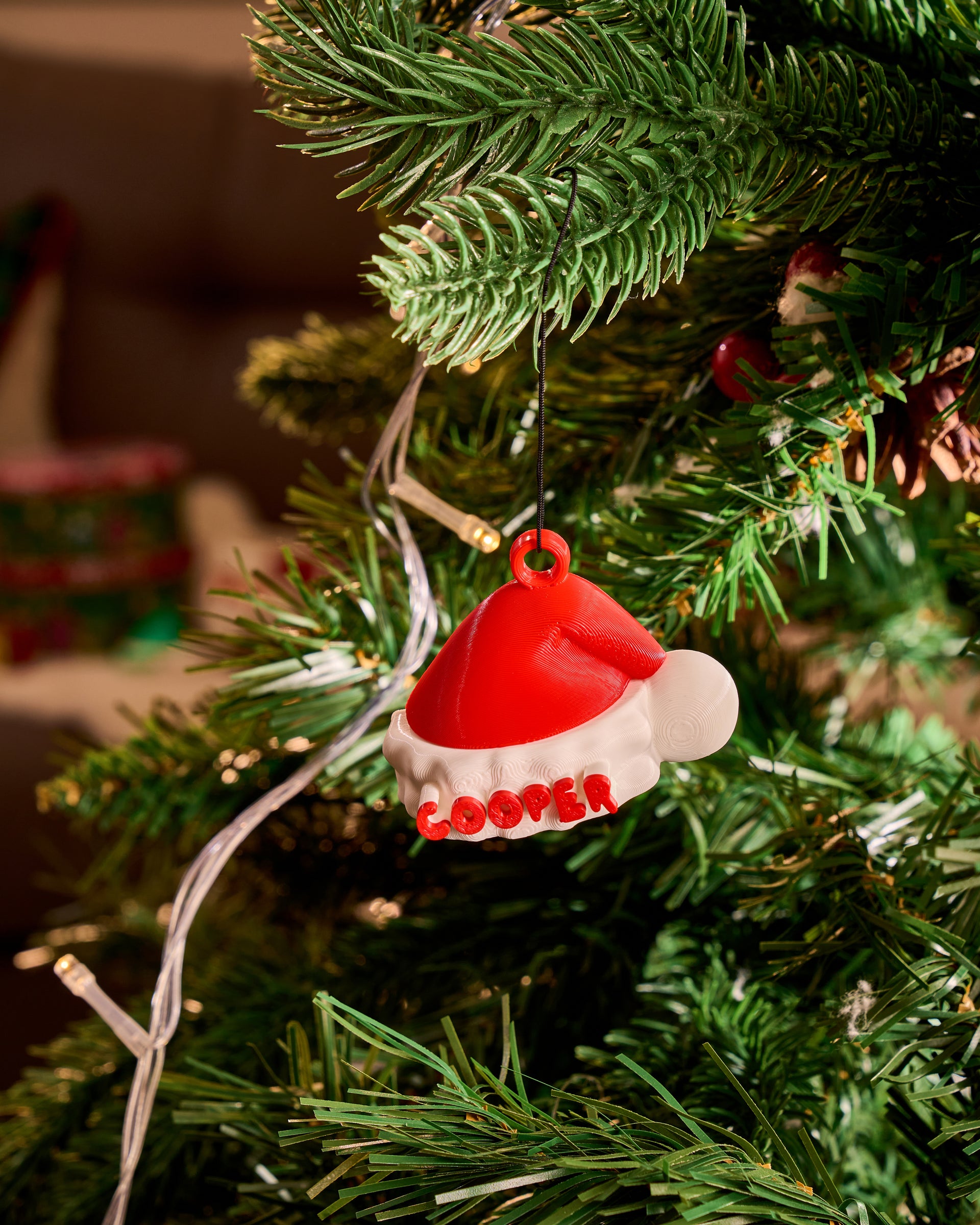 Santa's Hat Ornament