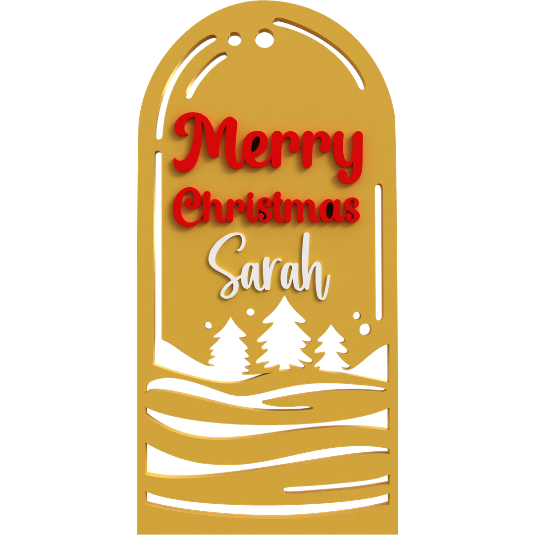 Merry Christmas Ornament