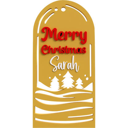 Merry Christmas Ornament