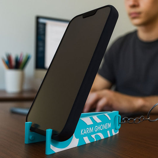 Wavy Mobile Stand - For Thick Phones