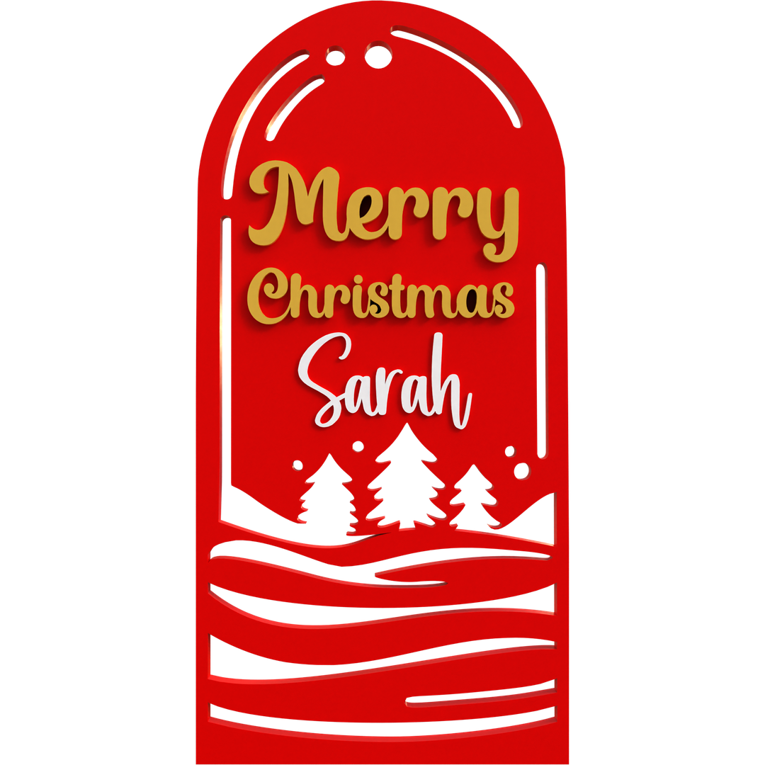 Merry Christmas Ornament